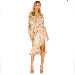 Hemant & Nandita Veena Dress in Nude